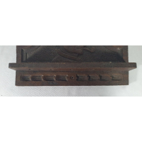 Houten pijpenrek voor 5 pijpen